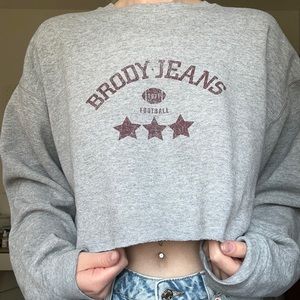 Vintage cropped sweatshirt